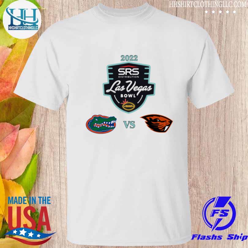 Oregon state beavers vs. florida gators 2022 las vegas bowl shirt