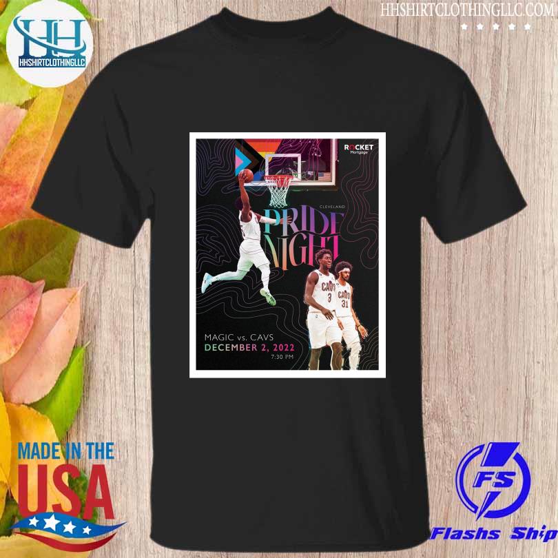 Pride night Cleveland cavaliers Magic Vs Cavs December 2 2022 shirt