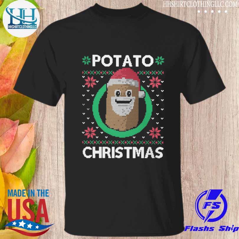 Santa Potato ugly Christmas sweater