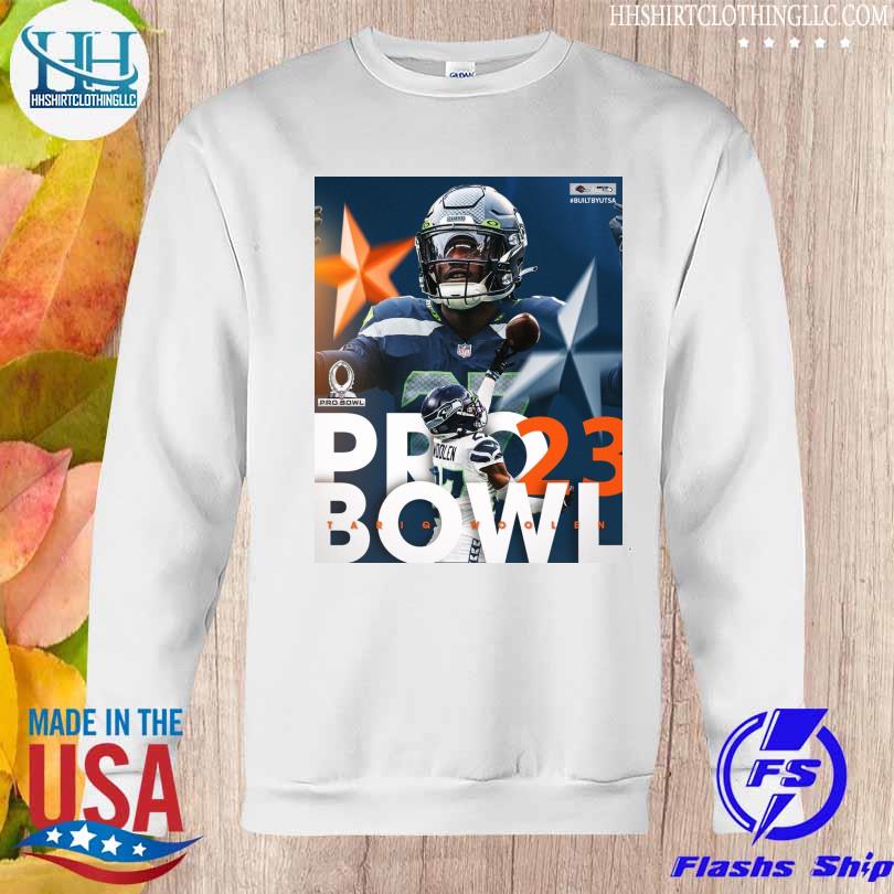 Seattle Seahawks Tariq Woolen pro 23 bowl shirt, hoodie, sweater