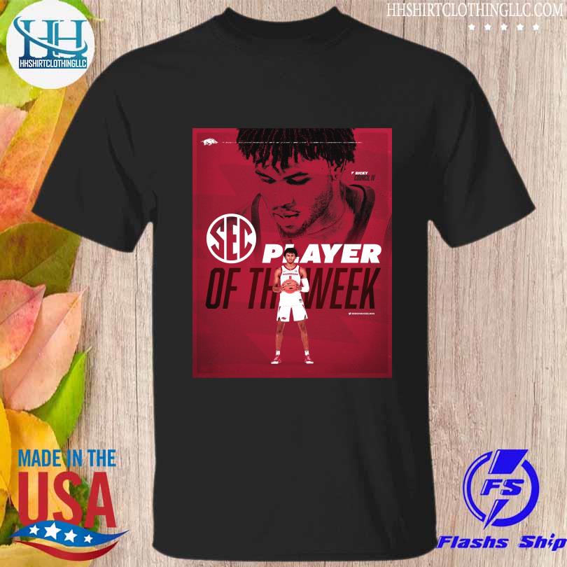 SEC player of the week honors ricky council IV shirt