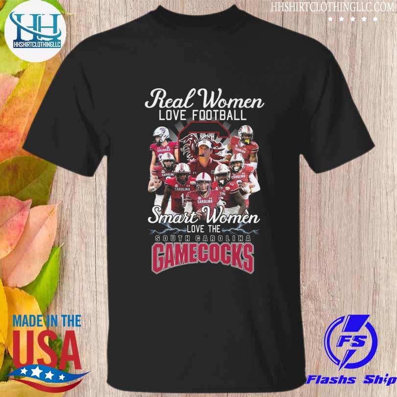 South Carolina Gamecocks real women love baseball smart women love the South Carolina Gamecocks signatures 2022 shirt