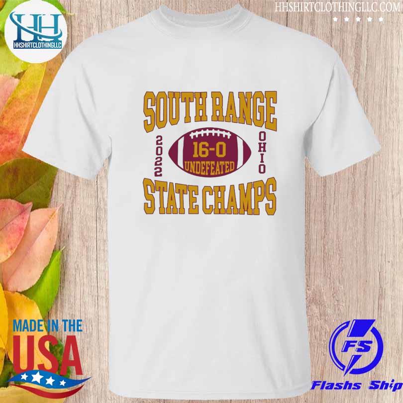 South range undefeated state champs shirt