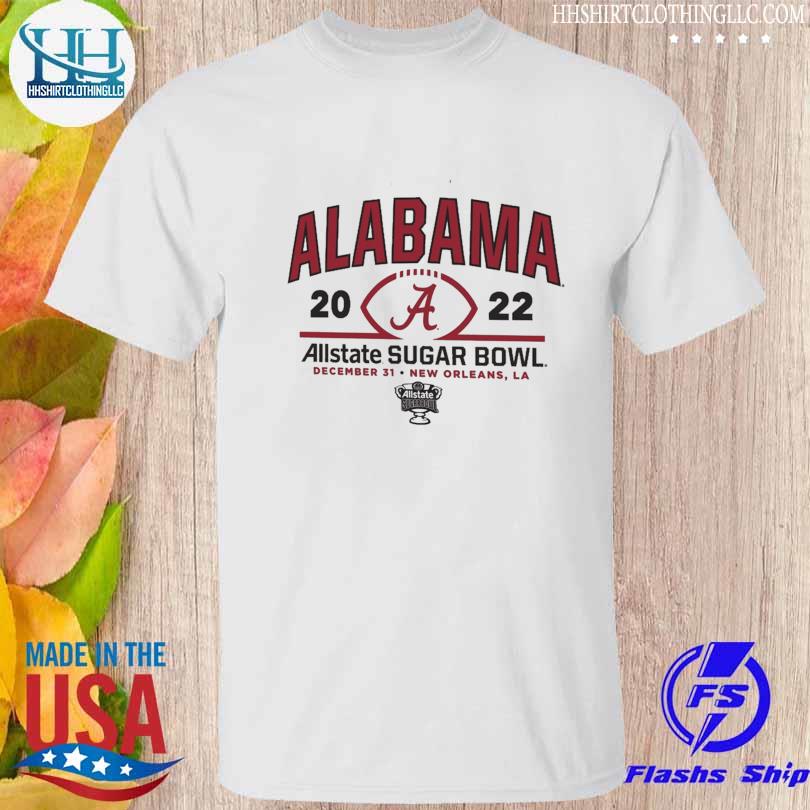 Sugar bowl 2022 alabama team logo shirt