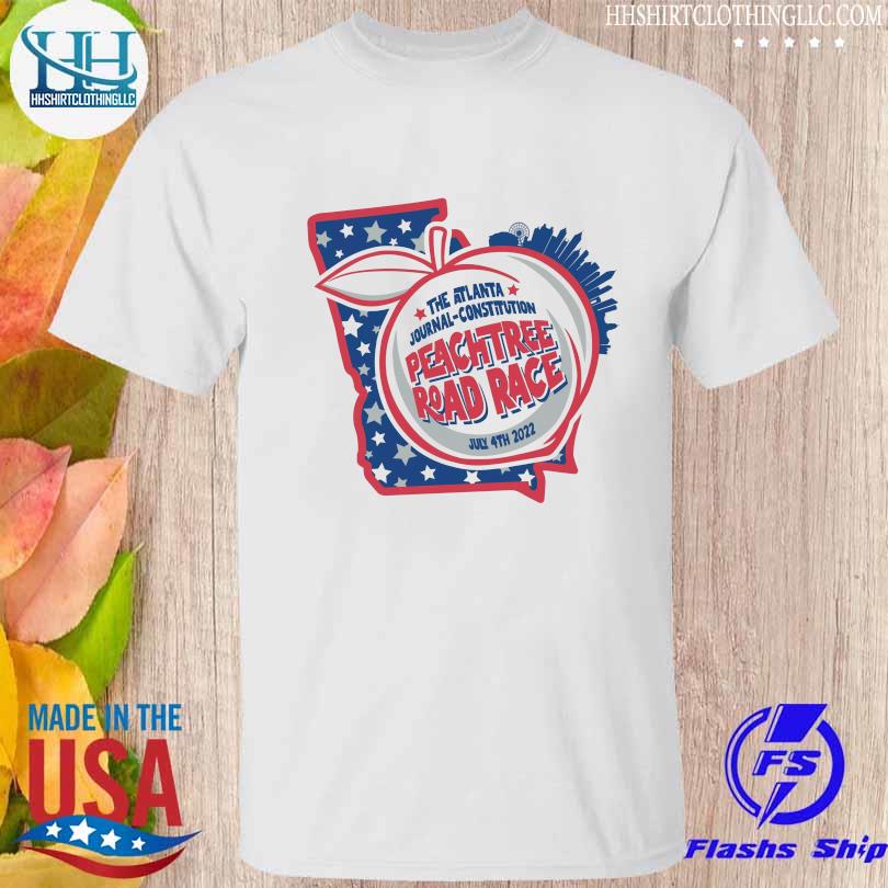 The Atlanta Journal Constitution peachtree road race shirt