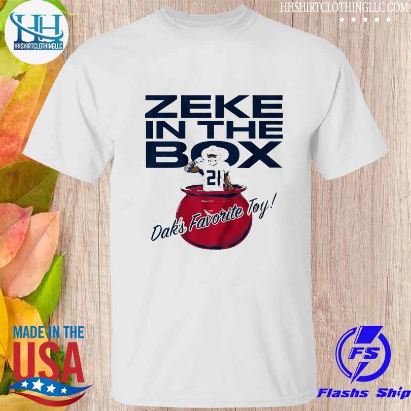 The box Ezekiel elliott & dak prescott zeke in shirt
