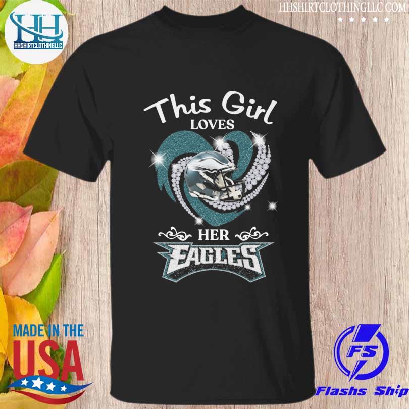 This is love her philadelphia eagles heart 2023 shirt, hoodie, sweater,  long sleeve and tank top