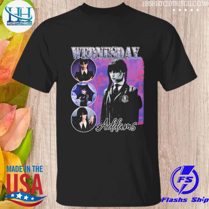 Wednesday addams 90s 2022 shirt