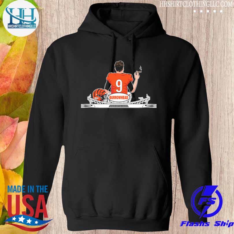 Burrowhead Cigar Joe Burrow Cincinnati Bengals T-Shirt, hoodie, sweater,  long sleeve and tank top