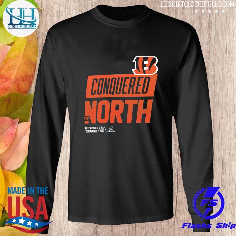 Top cincinnati bengals run the north 2022 afc north division champions  trophy collectionshirt sweater, hoodie, sweater, long sleeve and tank top