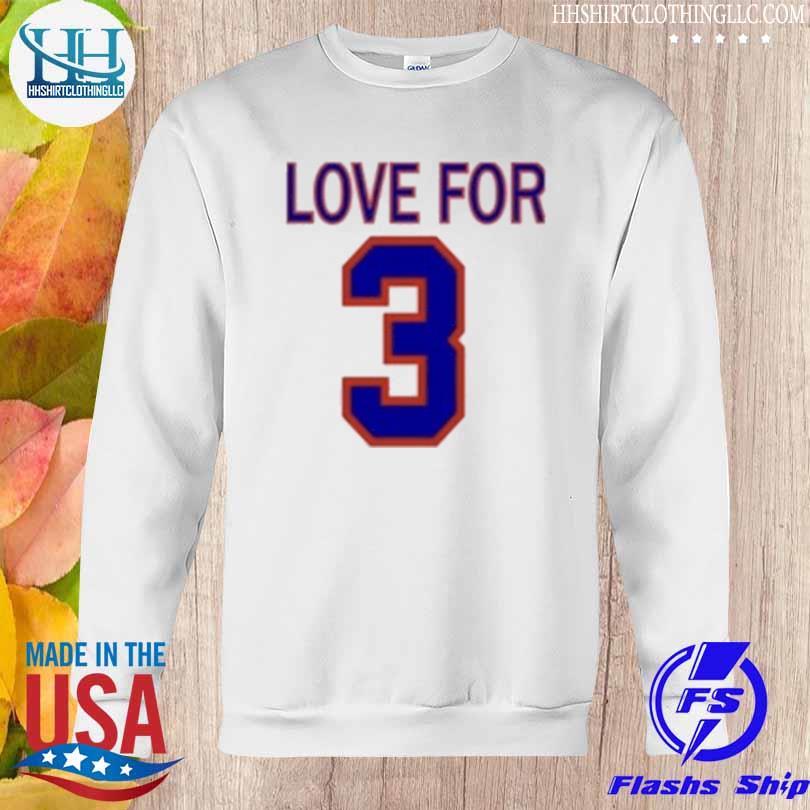 Hamlin strong pray for damar damar hamlin love for 3 shirt, hoodie,  sweater, long sleeve and tank top