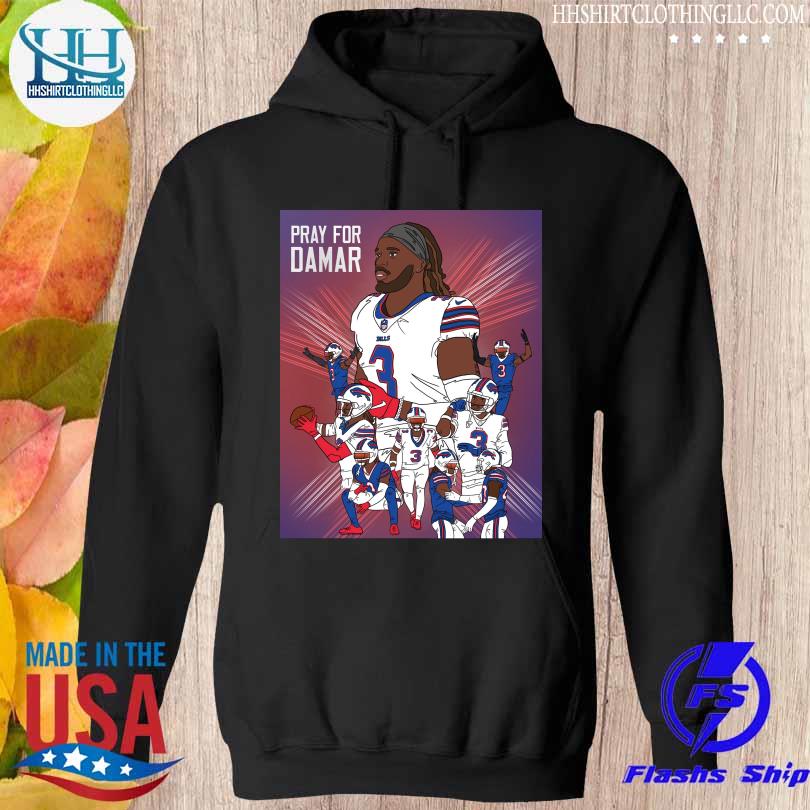 Buffalo Bills Damar Hamlin Unisex T-Shirt - Jolly Family Gifts