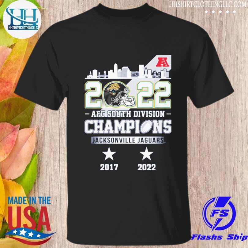 2017 AFC South Division Champions Jacksonville Jaguars T Shirts, Hoodies,  Sweatshirts & Merch