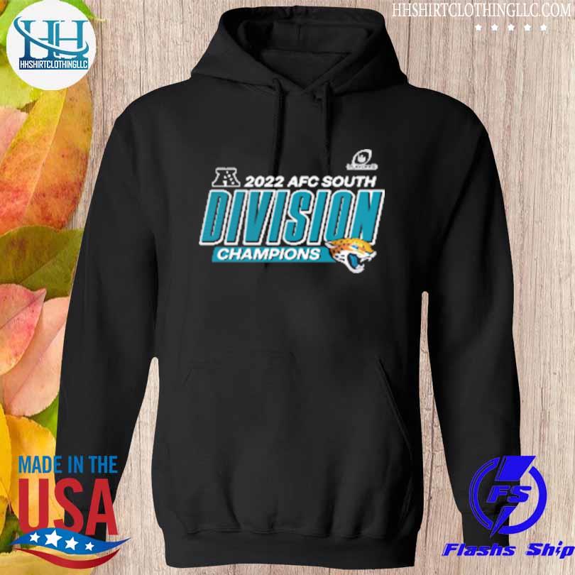 Premium Jacksonville jaguars team football 2022 afc south division champions  shirt, hoodie, sweater, long sleeve and tank top