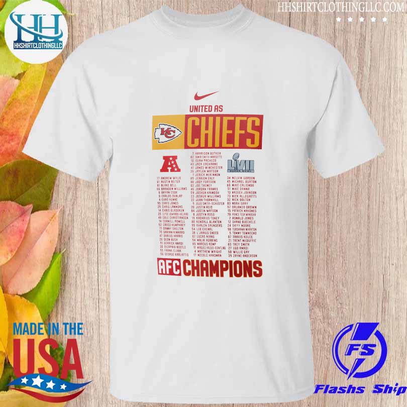 Philadelphia Eagles Nike 2022 NFC Champions Roster shirt,Sweater, Hoodie,  And Long Sleeved, Ladies, Tank Top