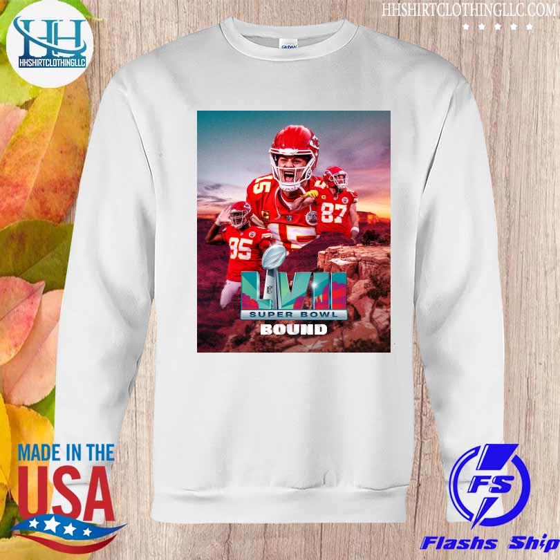 Kansas City Chiefs Super Bowl LVII bound shirt, hoodie, sweater, long  sleeve and tank top