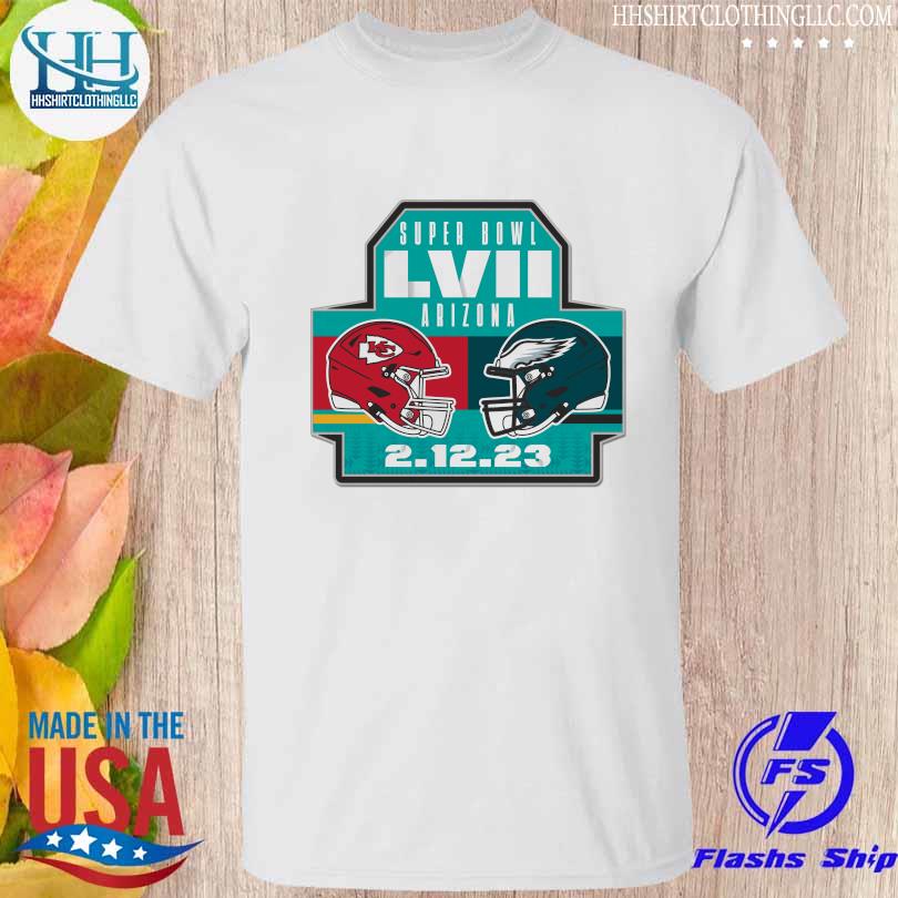 Kansas City Chiefs Vs Philadelphia Eagles 2023 Super Bowl LVII Arizona shirt