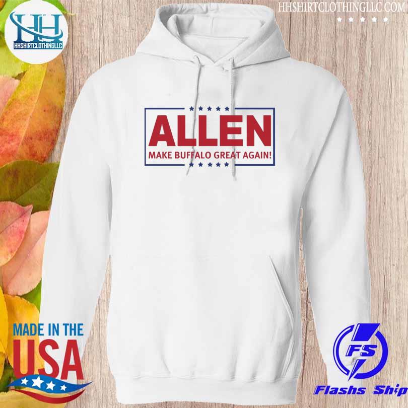 Top Make buffalo great again allen mbga josh allen shirt, hoodie