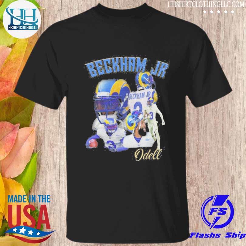 Official Football wide receiver for the la rams nfl odell beckham jr 80s  shirt, hoodie, sweater, long sleeve and tank top