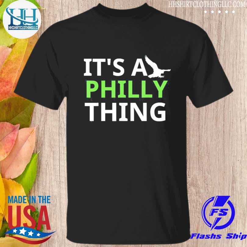 Official Jalen hurts on it's a philly thing shirt