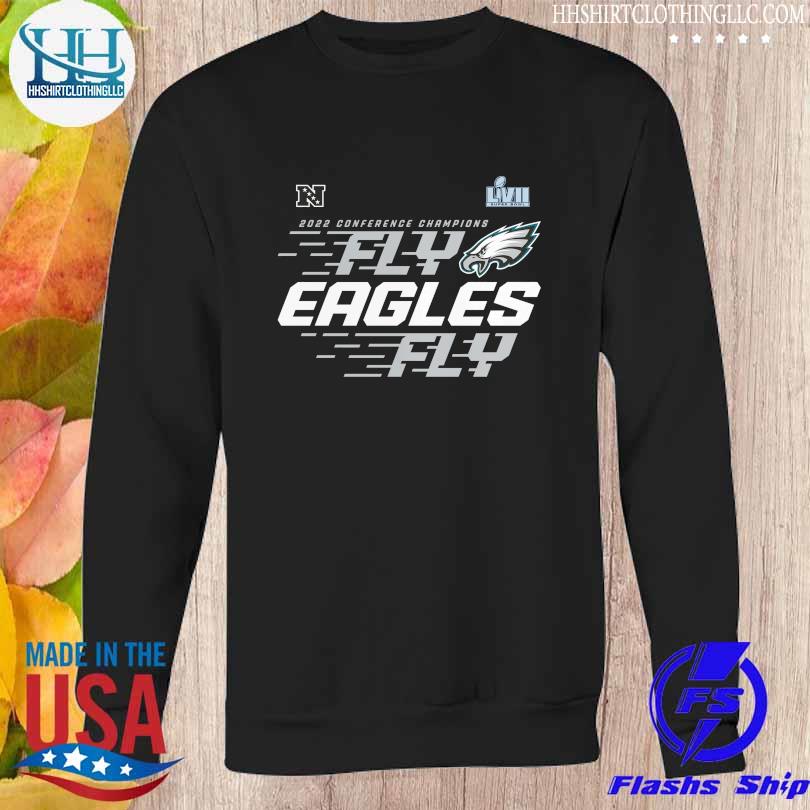 Philadelphia Eagles 2022 NFC Champions Team Slogan T-Shirt, hoodie,  sweater, long sleeve and tank top