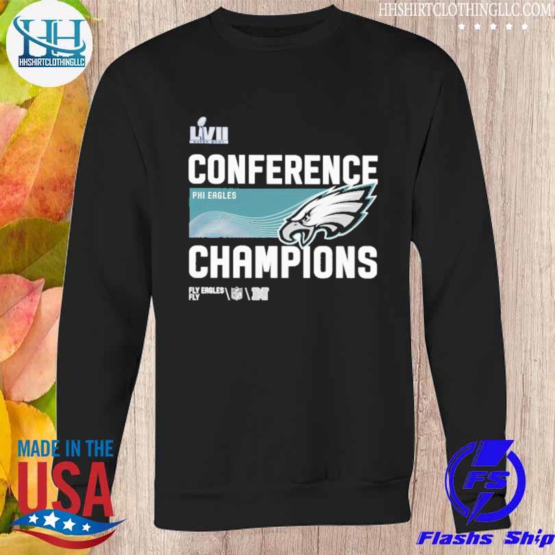 Philadelphia Eagles Conference Champions Phi Eagles Fly Eagles Fly NFL  Super Bowl LVII 2023 shirt, hoodie, sweater, long sleeve and tank top