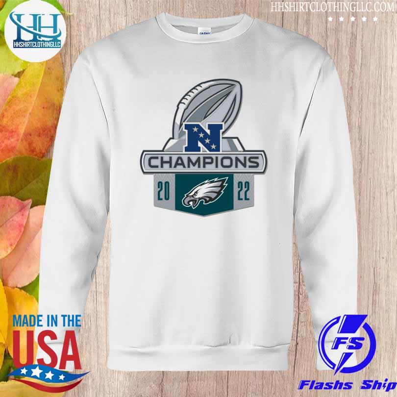 Philadelphia eagles wincraft 2022 nfc champions shirt, hoodie, sweater,  long sleeve and tank top