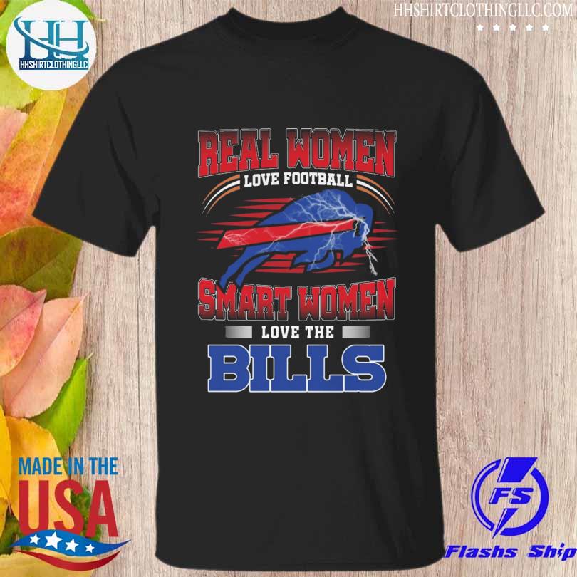 Buffalo Bills Smart Women 2023 Logo T-Shirt, Cool Buffalo Bills Gifts