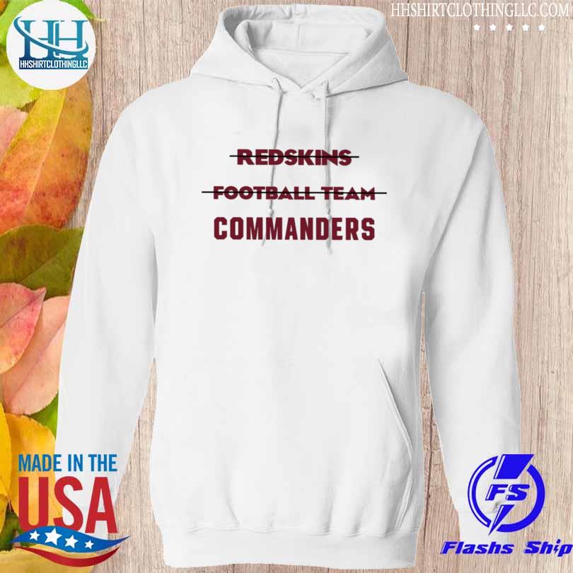 Redskins football team commanders shirt, hoodie, sweater, long