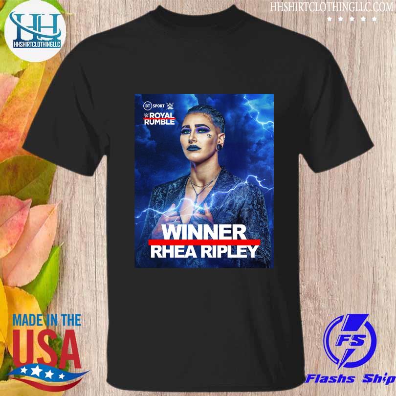 Royal rumble winner rhea ripley shirt