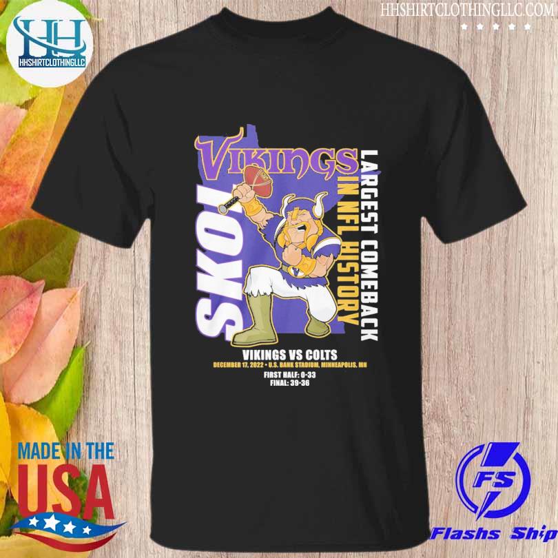 Minnesota Vikings Skol Vikings American Football Logo Shirt