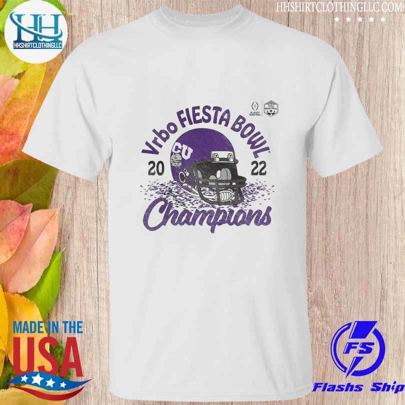 Official Go Frogs 2022 Fiesta Bowl Champions TCU Horned Frogs