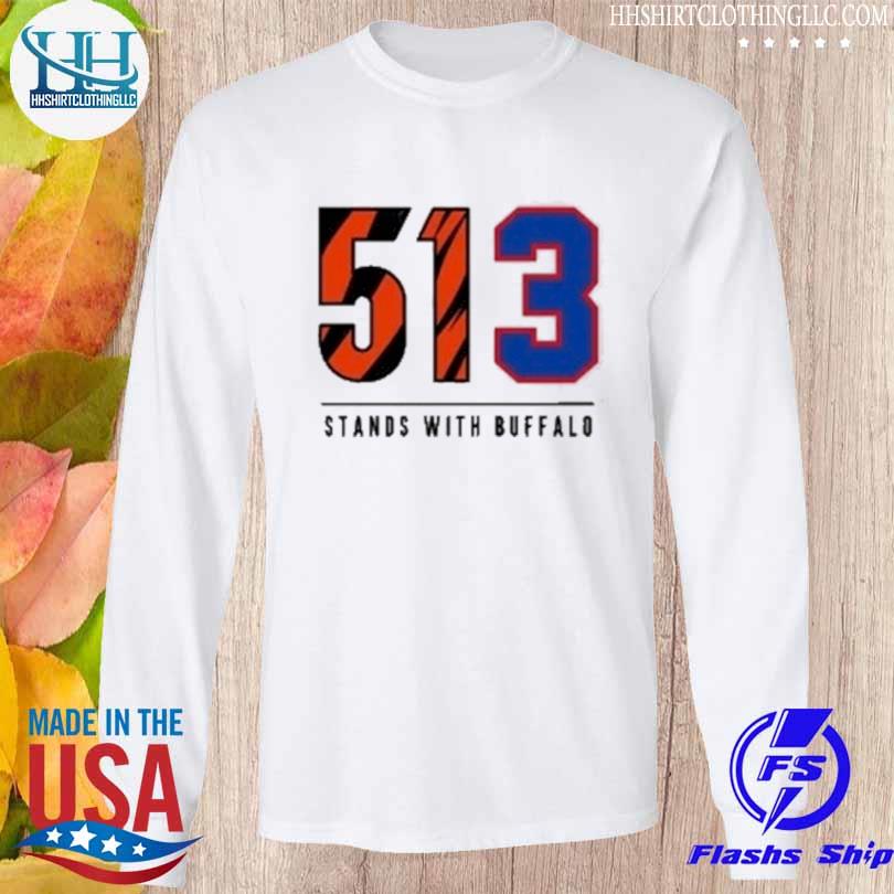 Ted karras 513 stands with buffalo shirt, hoodie, sweater, long