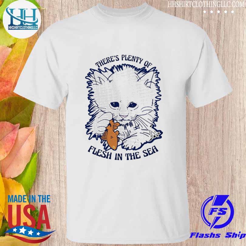 There's plenty of flesh in the sea shirt