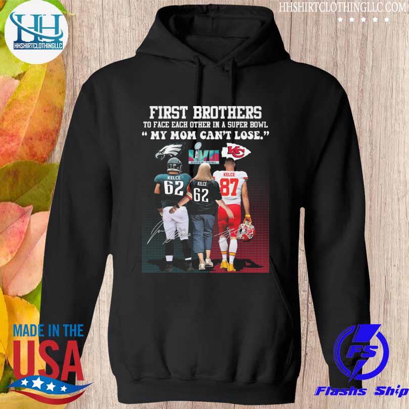 Jason Kelce Vs Travis Kelce First Brothers To Face Each Other In A Super  Bowl LVII Shirt, hoodie, sweater, long sleeve and tank top