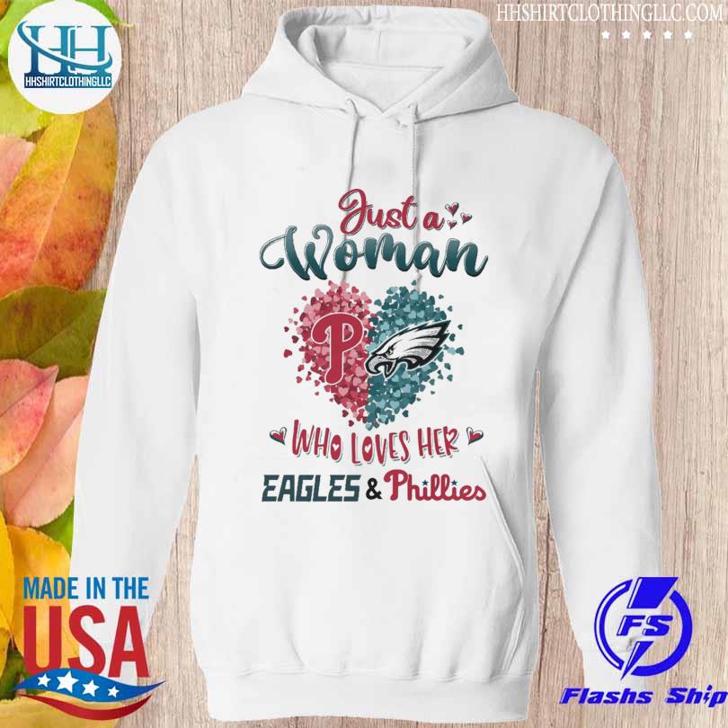 Eagles Phillies It's in my heart shirt, hoodie, tank top and sweater