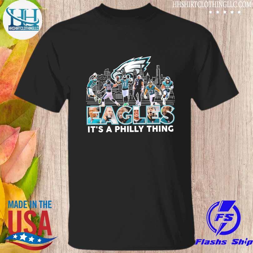 Funny skyline philadelphia eagles it's a philly thing 2023 shirt