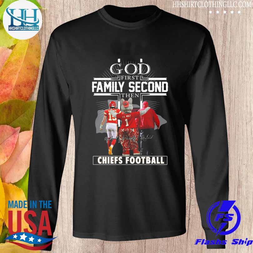 God first Family Second then New Orleans Saints football shirt, hoodie,  sweater, long sleeve and tank top