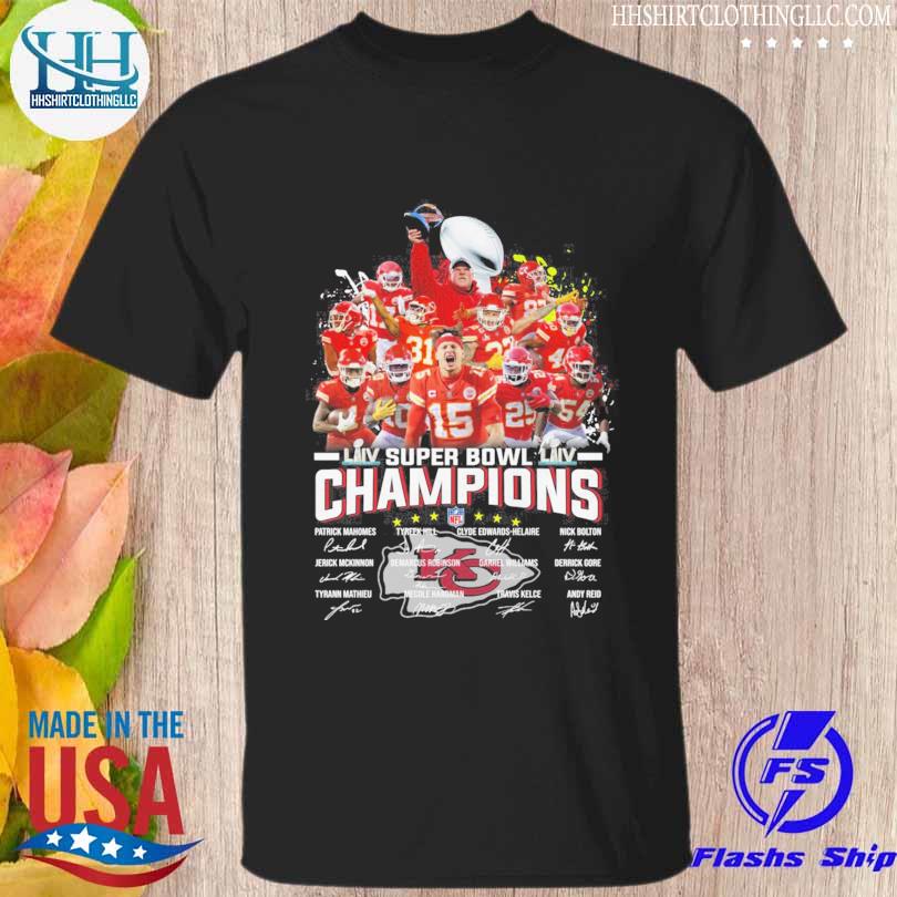 Kansas City Chiefs Super Bowl LIV Champions Gear, Autographs