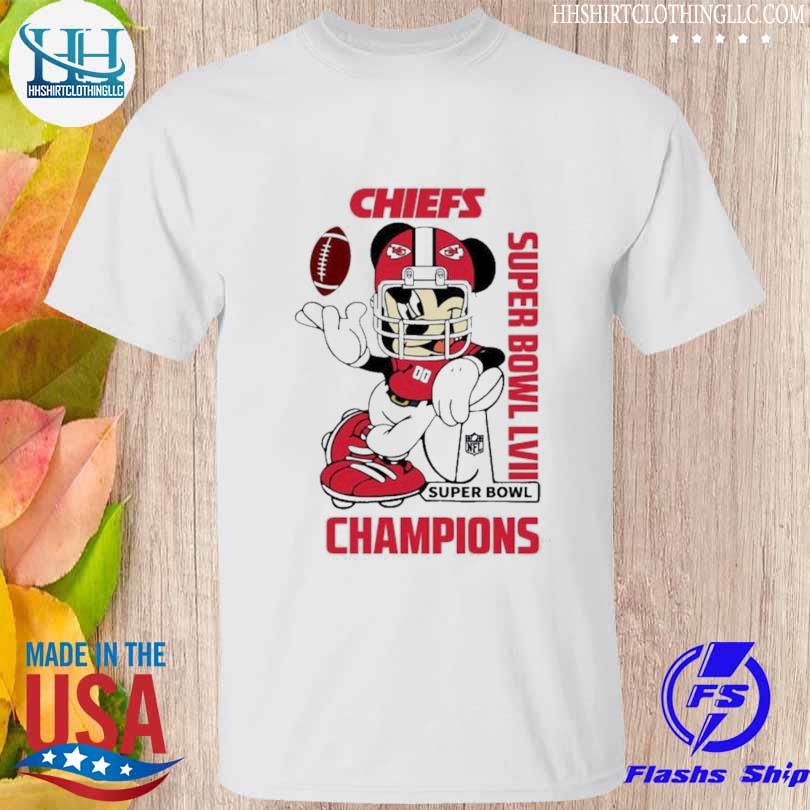 2023 super bowl lvii champions are Kansas city Chiefs x mickey mouse disney  shirt, hoodie, sweater, long sleeve and tank top