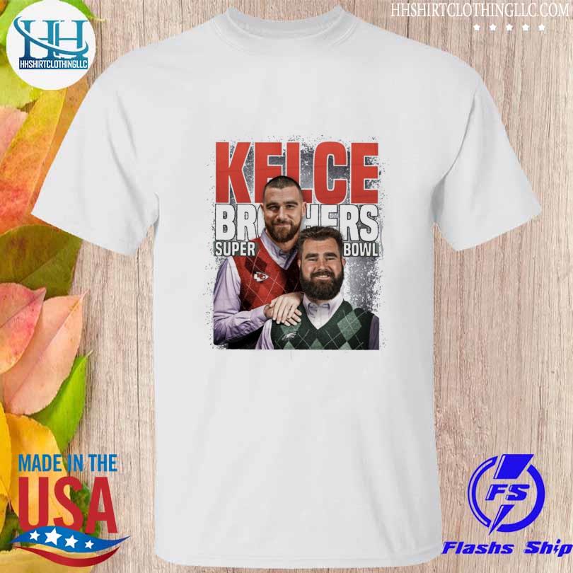 Kelce bowl kelce brothers travis kelce super bowl 57 shirt, hoodie