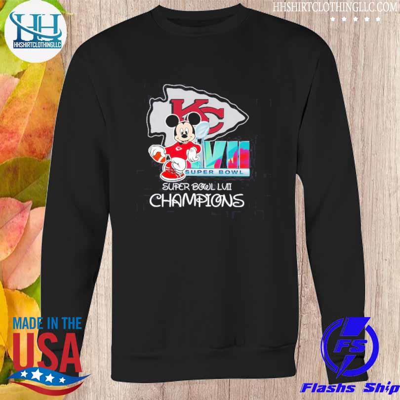 Buy Mickey Mouse Kansas City Chiefs Super Bowl LVII Champions