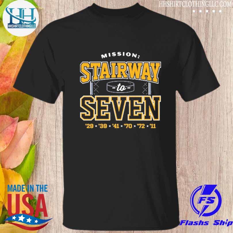 Mission Stairway to seven 29 39 41 7 72 11 shirt