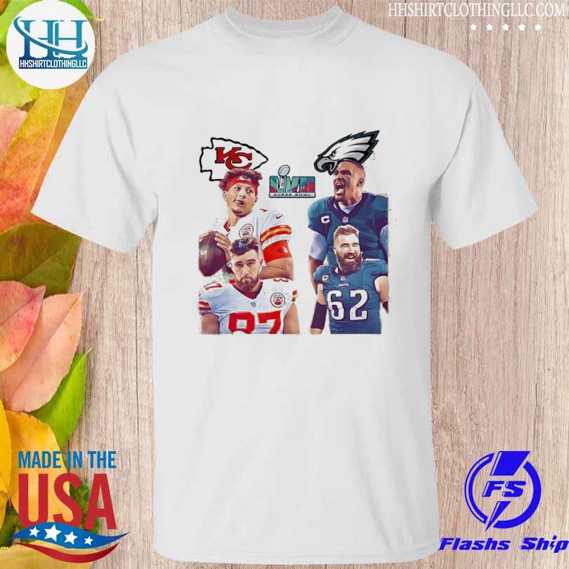 Official 2023 super bowl lvii super bowl Chiefs vs philadelphia eagles T- shirt, hoodie, sweater, long sleeve and tank top