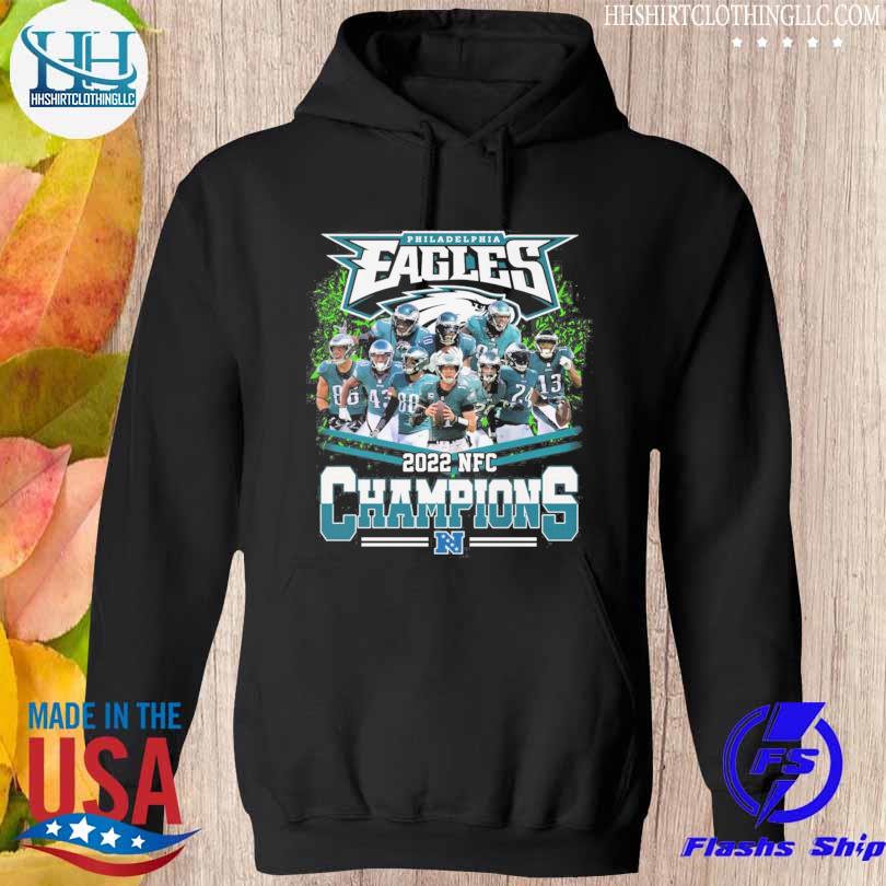 Philadelphia eagles 2022-2023 nfc champions shirt, hoodie, sweater, long  sleeve and tank top