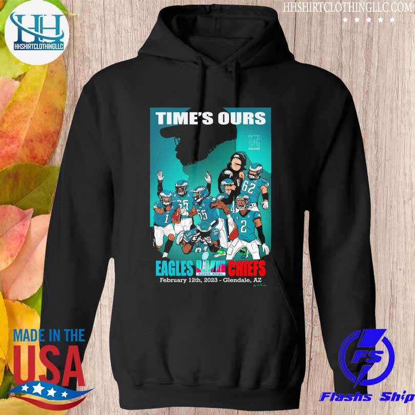 Super bowl lvii champions 2023 philadelphia eagles shirt, hoodie, sweater,  long sleeve and tank top