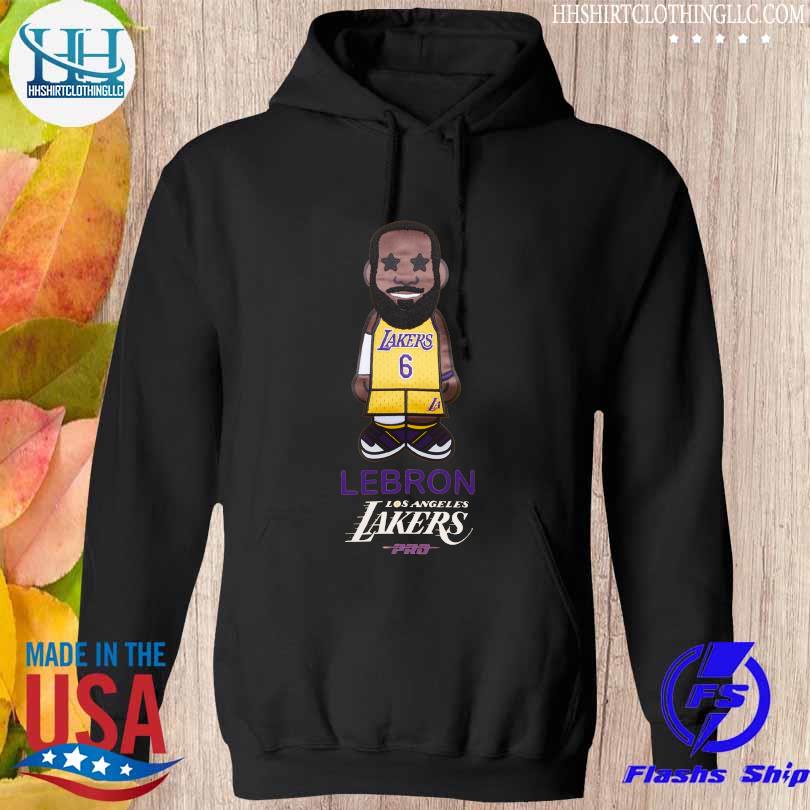 Pro standard lebron james los angeles lakers gold #6 caricature shirt,  hoodie, sweater, long sleeve and tank top