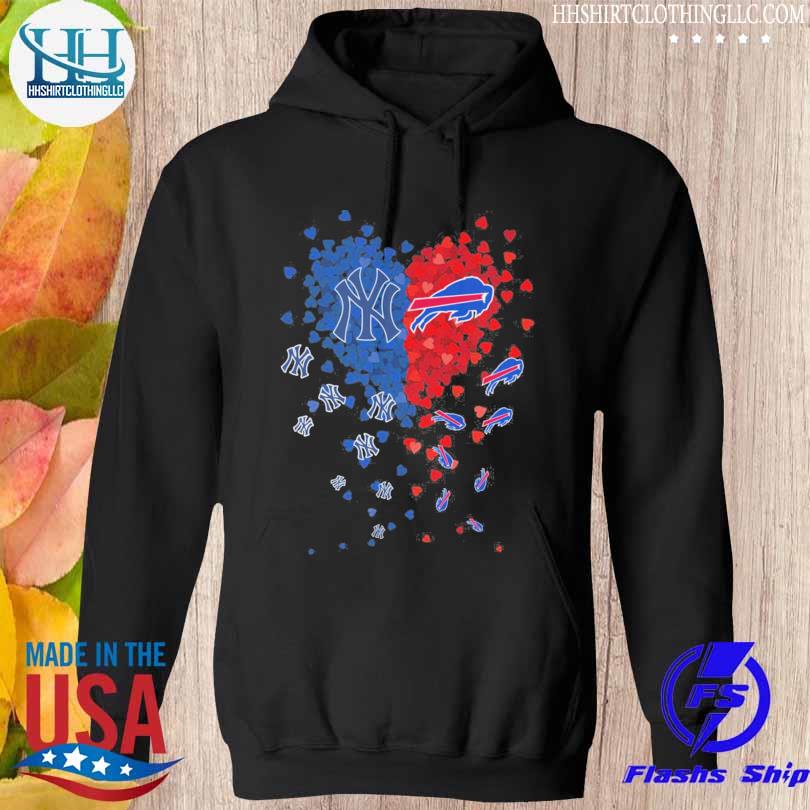 Buffalo Bills and new york yankees diggs allen aaron judge and anthony rizzo  signatures 2022 shirt, hoodie, sweater, long sleeve and tank top