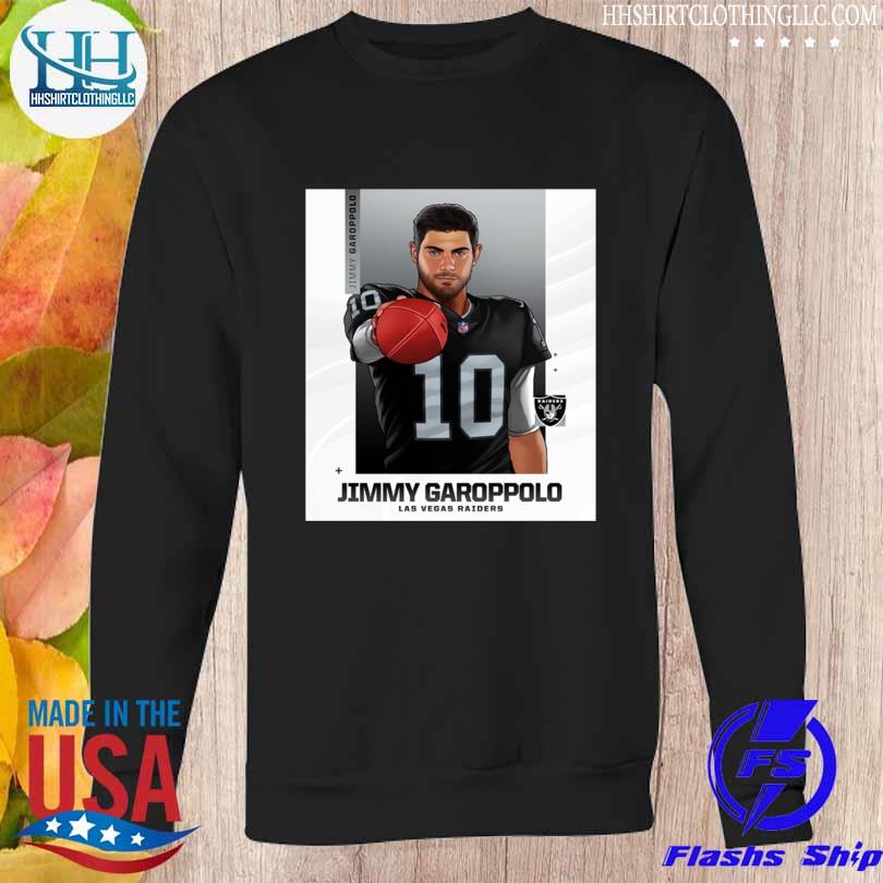 Las vegas raiders signing qb jimmy garoppolo shirt, hoodie