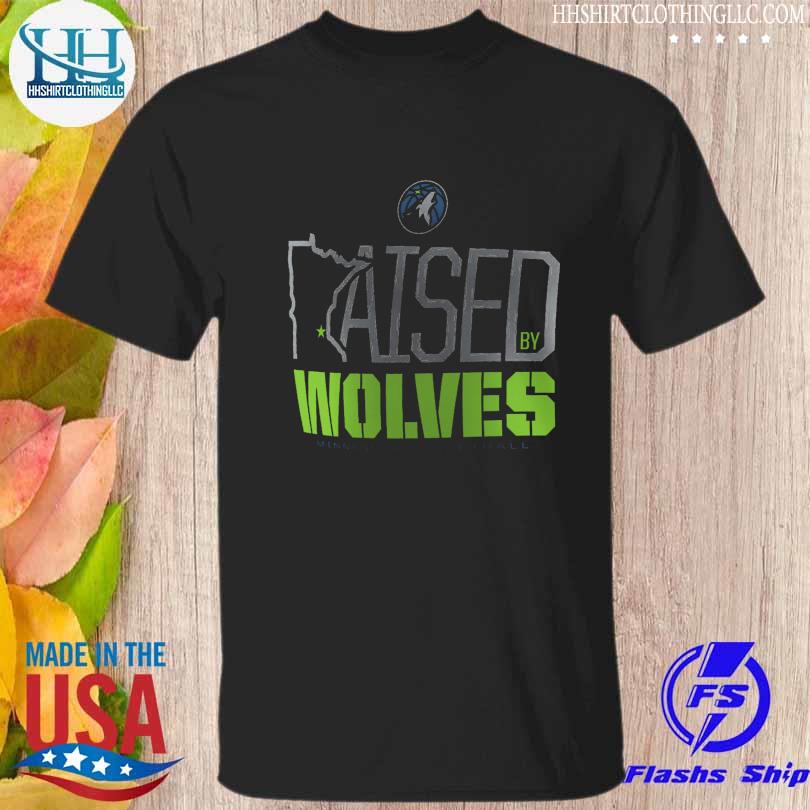 Minnesota timberwolves team pride raised wolves 2023 shirt